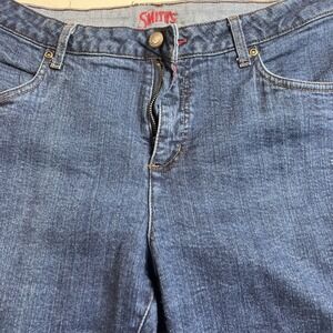 Smith's Jeans women's dark wash flare 12 low rise sm flaw Y2K Egypt Retro